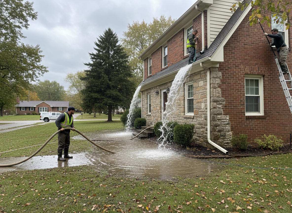 gutter installation in West Terre Haute